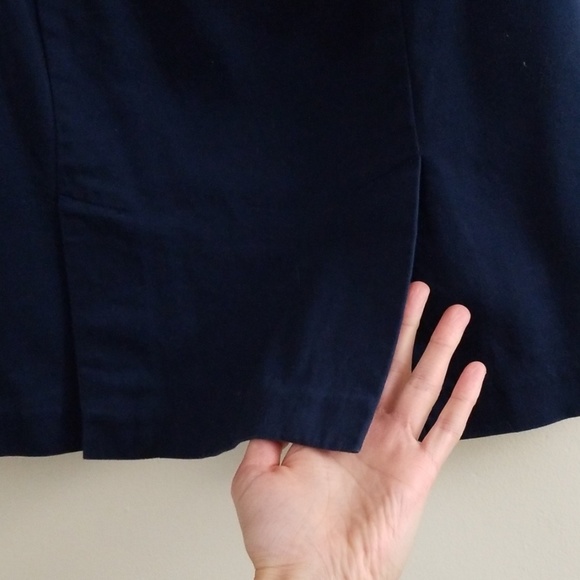 Navy Blue Skirt Size S-M - Picture 4 of 5